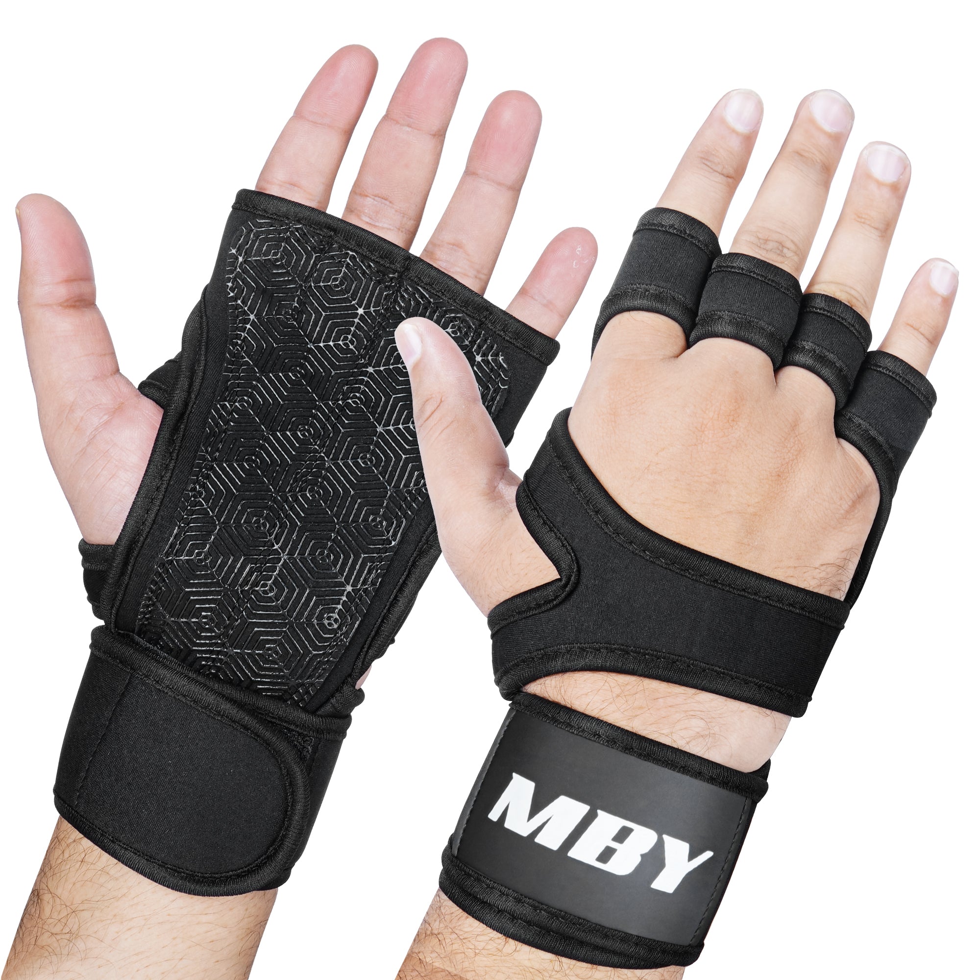 MBY Open Gym Gloves for Men & Women