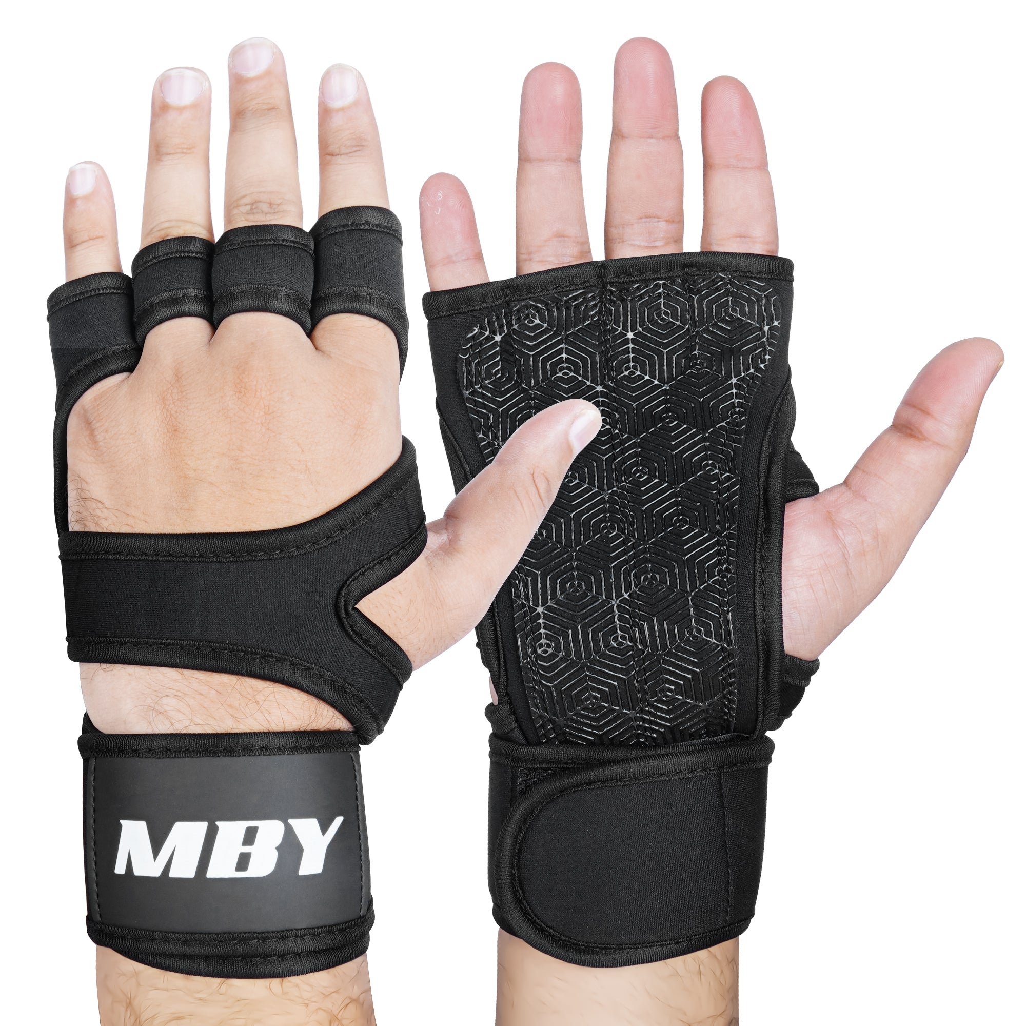 MBY Open Gym Gloves for Men & Women